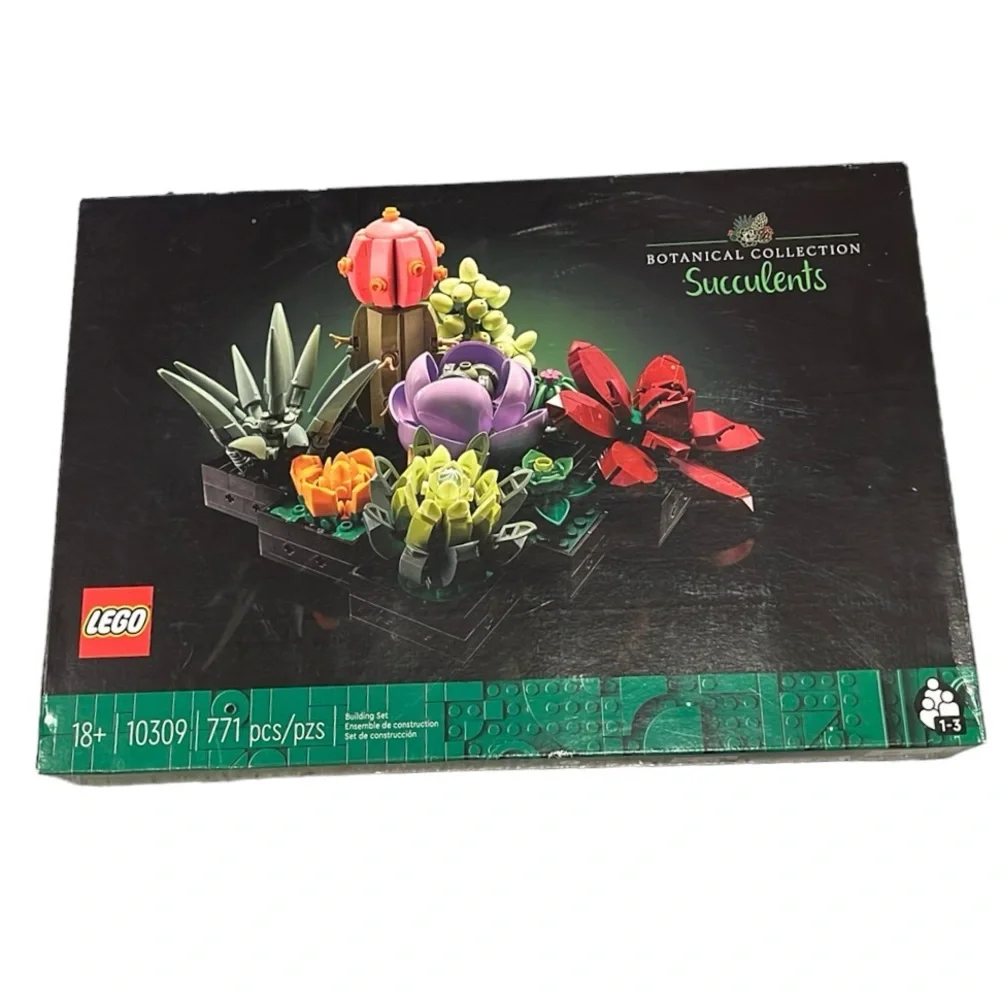 LEGO BOTANICAL COLLECTION GARDENS SUCCULENTS 10309 BUILDING KIT 771 PCS NEW